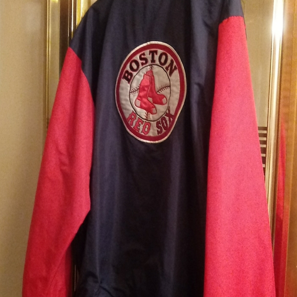 Carl banks red sox pullover jacket - Picture 3 of 5
